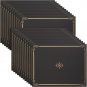 24 Pack Black Certificate Holders for Graduation Diploma, Awards, Achievements,