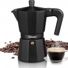 Stovetop Espresso Maker, 1 Cups Moka Coffee Pot Italian Espresso for Gas or Elec