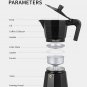 Stovetop Espresso Maker, 1 Cups Moka Coffee Pot Italian Espresso for Gas or Elec