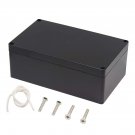 Waterproof Plastic Project Box ABS IP65 Electrical Junction Box Enclosure Black