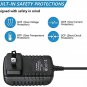 Replacement 12V 1A AC/DC Adapter Charger Power Cord with 4Mm/1.5Mm Plug 1000Ma W