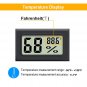 2-Pack Hygrometer Gauge Thermometer Indoor/Outdoor,Mini Digital Temperature Humi