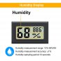2-Pack Hygrometer Gauge Thermometer Indoor/Outdoor,Mini Digital Temperature Humi