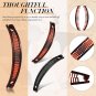 12 Pieces Banana Hair Clips Classic Clincher Combs Large Double Comb Banana Clip