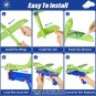 IIFONII Dinosaur Airplane Launcher Toys, 3 Pack Foam Plane Toys for Boys 4-6, Ai