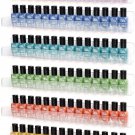 Clear Acrylic Nail Polish Holder Organizer Storage Racks for Wall 6 Pack Hanging