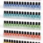 Clear Acrylic Nail Polish Holder Organizer Storage Racks for Wall 6 Pack Hanging