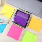 Pop-Up Notes Dispenser with 6 Pads Pop up Sticky Notes 3X3 Inches Refills Bright