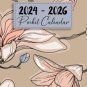 3 Year Pocket Calendar 2024-2026 Monthly Planner: 3 Years from January 2024 to D