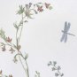 Dragonfly Garden Semi Sheer Fabric Shower Curtain, 70 X 72 Inches, Multi
