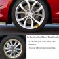 Car Wheel Decals Stickers,Reflective Car Wheel Rim Decals,Wheels Safety Decorati