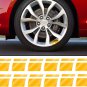 Car Wheel Decals Stickers,Reflective Car Wheel Rim Decals,Wheels Safety Decorati