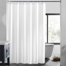 White Fabric Shower Curtain Liner - 36X72 White Waterproof Fabric Shower Liner (