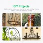 49FT Barbed Wire,4 Point Barbed Wire Fence Perfect for Crafts, Fences, and Critt