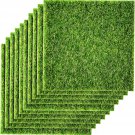 10 Pieces Artificial Garden Grass Fairy Grass Lawn Miniature Ornament Garden Dol