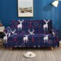 Christmas Sofa Covers for 3 Cushion Couch,Xmas Large Couch Slipcover,Printed Str
