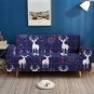 Christmas Sofa Covers for 3 Cushion Couch,Xmas Large Couch Slipcover,Printed Str