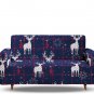 Christmas Sofa Covers for 3 Cushion Couch,Xmas Large Couch Slipcover,Printed Str