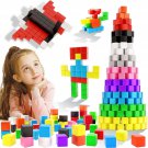 10 Colors Magnetic Blocks for Toddler Toys, Montessori Sensory STEM Building Pre