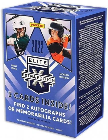 2022  Baseball Elite Extra Edition Trading Card Blaster Box