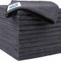 Microfiber Cleaning Cloths 12 Pack, Premium 16 X 16 Inch Microfiber Towel for Ca