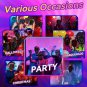 Halloween Mask LED Light up Mask Smart Bluetooth App Control Scary Mask Programm