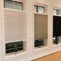2 Pack Temporary Blinds for Window, Self Adhesive Pleated Blinds Cordless No Dri