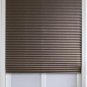 2 Pack Temporary Blinds for Window, Self Adhesive Pleated Blinds Cordless No Dri