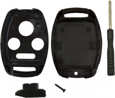 Key Fob Shell Case Fit for Honda Accord Civic Ex Pilot Keyless Entry Remote Key