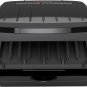 2-Serving Classic Plate Electric Indoor Grill and Panini Press, Black, GRS040B