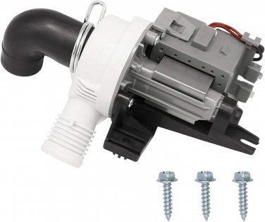 W10403802 W10409079 Washer Drain Pump Washing Machine Water Drain Pump Replaces