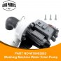 W10403802 W10409079 Washer Drain Pump Washing Machine Water Drain Pump Replaces