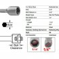 Hex Magnetic Power 8Mm 5/16 Socket Adapter Drill Bit Nut Driver Set 1/4 Inch Hex