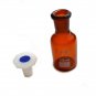 Labs 30 Ml Amber Reagent Bottle, Narrow Mouth with Acid Proof Polypropylene Stop