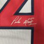 Autographed/Signed Pedro Martinez Boston Grey Baseball Jersey JSA COA