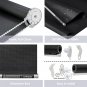 85% Blackout Roller Window Shades, Room Darkening Window Blinds with Thermal Ins