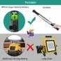 M1 LED Work Light, 3000LM 5200Mah IP54 Rechargeable Magnetic Underhood Waterproo