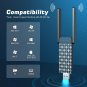 USB Wifi Adapter,  1300Mbps Wireless Network Adapter Dual Band 5Ghz/2.4Ghz Wifi