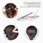 U Shaped Hair Pin Silver, Bun Pins for Women Long Large Bobby Pins Hairpin for C