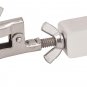 Burette Clamp with Bosshead/Test Tube Holder - PVC Coated round Jaws, Opens up t