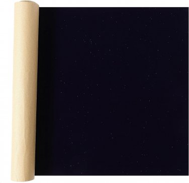 Self-Adhesive Flannel Fabric - 17.2''X60'' Roll Soft Navy Adhesive Velvet Flocki