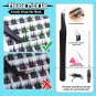 Lash Extension Kit D Curl Lash Clusters with Strong Hold Lash Bond and Seal and