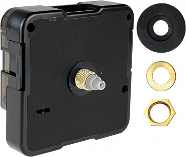 Clock Mechanism Replacement,Quartz Battery Operated Movement Silent DIY Wall Clo