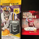 2017  ELITE DP FACTORY Sealed NEW FOOTBALL Card FAT PACK W/20 Cards (AUTHENTIC)