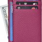 Chic Gift Option for Him and Her | Pink Leather Wallet | Multiple Credit Card Ho