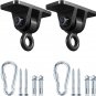Swing Set Brackets,  Heavy Duty Swing Hangers for Wooden Sets Playground Porch I