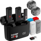 Lavalier Microphone for Android - Set of 2, for Phone, Recording, Professional V