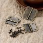 Jewelry Box Hardware 40 Pieces 1 Inch Hinges Antique Small Butterfly Hinges Bron
