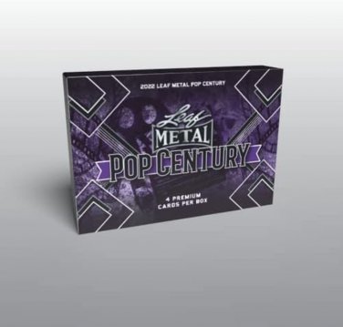 2022  Metal Pop Century Hobby Box 4 Premium Cards