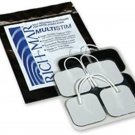 Rich-Mar Multi Stim Electrodes (CASE of 10 PACKS -EACH with 4 ELECTRODES) 2X2 Sq